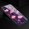 Reiko iPhone XS Max Hard Glass Design TPU Case in Purple - 2 of 4