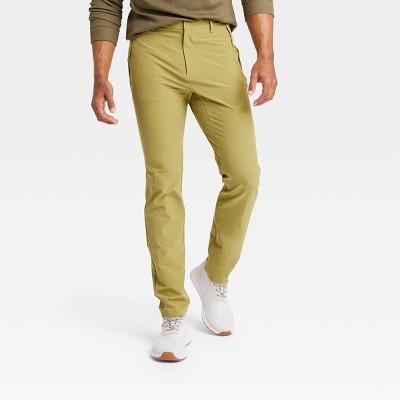 Men's All In Motion Olive Green Golf Travel Pants- size 32X32- New with  tags