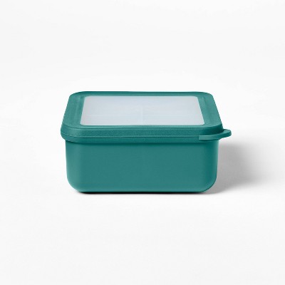 28oz Snack Bento Food Storage Container Dark Green - Figmint™