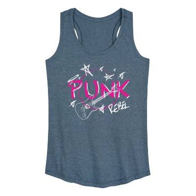 Women's - Instant Message - Punk Guitare Graphic Racerback Tank