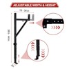 Heavy Duty Truck Ladder Rack, Adjustable Steel Ladder Rack for Pickup 250LB Capacity - 2 of 4