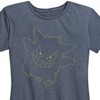Women's - Pokémon - Gengar Big Face Short Sleeve Graphic T-Shirt - 2 of 4