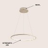 JONATHAN Y Brice Modern Contemporary Metal Round Dimmable Integrated LED Pendant - 4 of 4