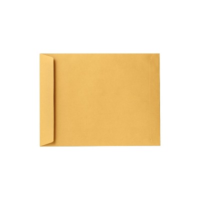 LUX 9 x 12 Open End Envelopes 500/Pack 24lb. Brown Kraft (8383-500)
