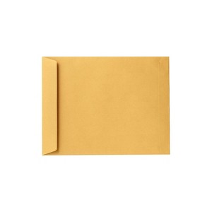 LUX 9 x 12 Open End Envelopes 500/Pack 24lb. Brown Kraft (8383-500) - 1 of 1