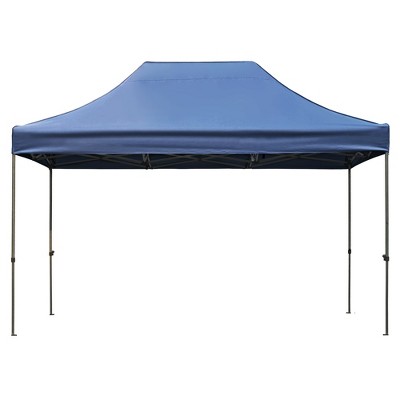 Racxily 10x15 FT Pop Up Canopy Tent w/ 4 Removable Sidewalls, UV Waterproof Heavy Duty Commercial Party Tent, 3 Height Adjustable Outdoor Shelter