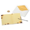 Blank Card Sunflower Girl - PAPYRUS: Multicolor Floral Greeting Card, Botanical Design, Vertical Fold, 7"x5" - 3 of 4