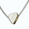 Maya's Grace Small Heart Pendant Choker Necklace for Women - 2 of 4