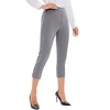 Clearlove Pants for Women Casual Summer Pull On Yoga Dress Work Jeggings Athletic Golf Crop Pants with Pockets - 2 of 4