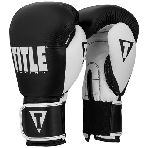 Allergisch been helper Title Boxing Dynamic Strike Hook And Loop Heavy Bag Gloves - 16 Oz.  -black/white : Target