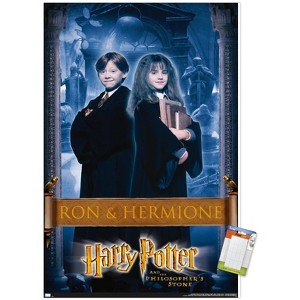 Trends International Harry Potter and the Philosopher's Stone - Ron & Hermione Unframed Wall Poster Prints - 1 of 4