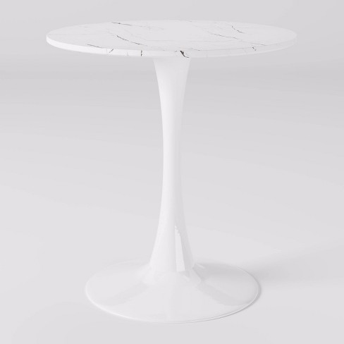 White tulip 2024 bistro table