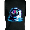 MTV Mens' Music Television Glitch Moonman '80s Crewneck T-Shirt Black - image 3 of 3