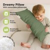 KeaBabies Buddy Toddler Pillow with Pillowcase, 10x18 Buddy Pillow for Toddler, Soft Kids Pillow for Sleeping, Travel, Age 2-5 - 4 of 4