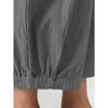 Pants for Women High Waisted Wide Leg Yoga Capris Crop Pants Sweatpants with Pockets - 2 of 3