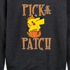 Women's - Pokémon - Pick Of The Patch Lightweight French Terry Wide Neck Long Sleeve Shirt - 2 of 4