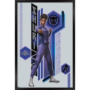Trends International Marvel Black Panther: Wakanda Forever - Shuri Framed Wall Poster Prints - 1 of 4