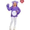 HalloweenCostumes.com Care Bears Deluxe Share Bear Hoodie Costume for Tweens. - image 2 of 2