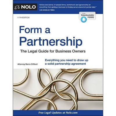 Form a Partnership - 11th Edition by  Denis Clifford & Ralph Warner (Paperback)