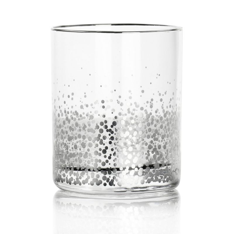 Laurie Gates California Designs Audrey Hill 6 Piece 13.5oz Double Old Fashion Glass Set in Assorted Colors, 5 of 9