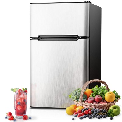 Simzlife 3.2 Cu.Ft. Mini Fridge,Single Door Compact Refrigerator