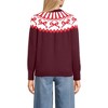 Lands' End Women's Drifter Jacquard Raglan Crew Neck Sweater - 2 of 3
