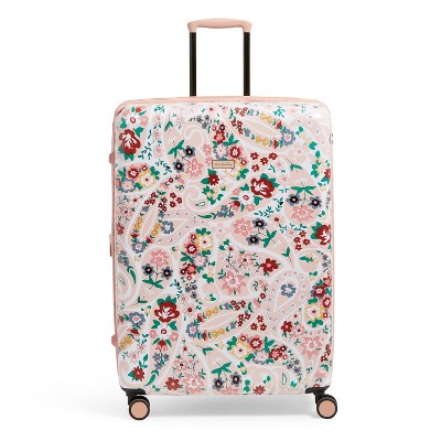 Vera Bradley Women's Hardside Small Spinner Luggage Soft Sky Paisley :  Target