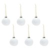 Melrose Porcelain Pine Cone Ball Ornament (Set of 6) - 2 of 3