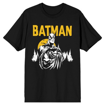 Batman Gotham's Protector Men's Black T-shirt : Target