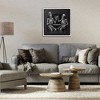 Stupell Industries Spooky Skeletons Cheers Framed Giclee Art, White, 17" x 17" - 3 of 4