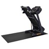 Costway 36'' x 78'' Treadmill Mat Large Floor Protector Exercise Fitness Gym Equipment Mat - 2 of 4