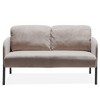 NicBex Couches for Living Room  Modern Loveseat Sofa Comfy 2 Seater Upholstered Fabric Small Couches for Bedroom, Apartment - 2 of 4