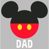 Men's Mickey & Friends Dad Logo T-Shirt - 2 of 4
