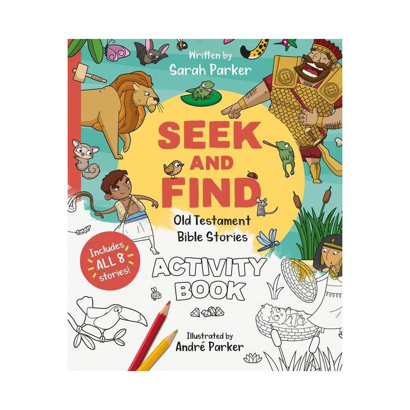 Seek and Find: Old Testament Activity Book - by  Sarah Parker (Paperback), 1 of 2