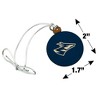 University of Nebraska at Kearney Primary Logo Mini Small Tiny Wood Christmas Tree Holiday Ornament - 4 of 4