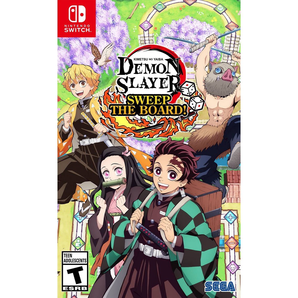 Photos - Game Nintendo Demon Slayer -Kimetsu no Yaiba- Sweep the Board! -  Switch 