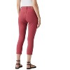 Levis Womens 311 Shaping Skinny Capri Jeans - Earth Red - 3 of 3