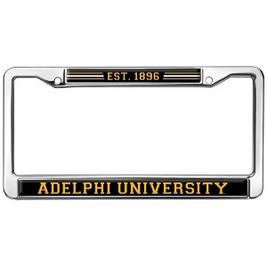 Adelphi University Full Size Standard License Plate Metal Frame - 1 of 4