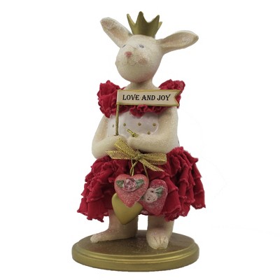 Heather Myers 7.75" Bambalina Rabbit Valentines Day Love  -  Decorative Figurines