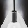 Urban Ambiance Luxury Casual Indoor Pendant,  20-3/4''H x 15"W x 15''D,  Matte Black Finish, UHP4935 - 4 of 4
