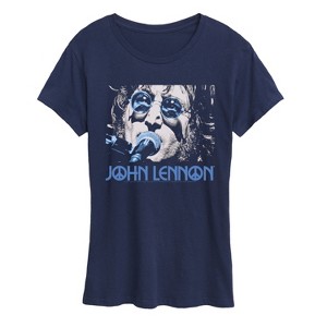 Women's - John Lennon - Jl Close Up Short Sleeve Graphic T-Shirt - 1 of 4