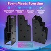 Stamina müüv Vertical Storage Rack for Barbell & Dumbbells, Adjustable System for Home Gym, Compact Strength Straining Equipment, (Storage Rack Only) - 3 of 4