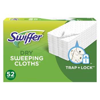 Swiffer Sweeper Dry Sweeping Pad, Multi Surface Refills for Dusters Floor Mop - 52ct