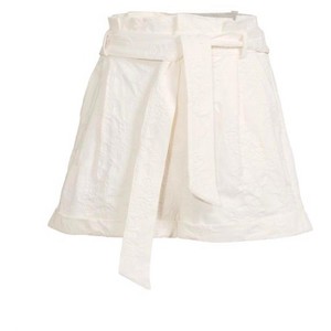 Women's Emery Paperbag Short - line and dot - 1 of 2