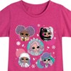 Girls' - LOL Surprise! - Winter Dolls Fitted Short Sleeve Graphic T-Shirt - 2 of 4