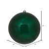 Vickerman Midnight Green Ball Ornament - 2 of 4