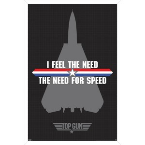 Trends International Top Gun - Need for Speed Framed Wall Poster Prints - 1 of 4
