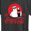 Women's - Coca-Cola - Polar Bear Circle Short Sleeve Graphic T-Shirt - 2 of 4