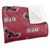 Saint Josephs University Logo Pattern Silky 50x60 Blanket, 1 Sided - 3 of 4