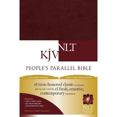 People's Parallel Bible-PR-KJV/NLT - (Leather Bound)